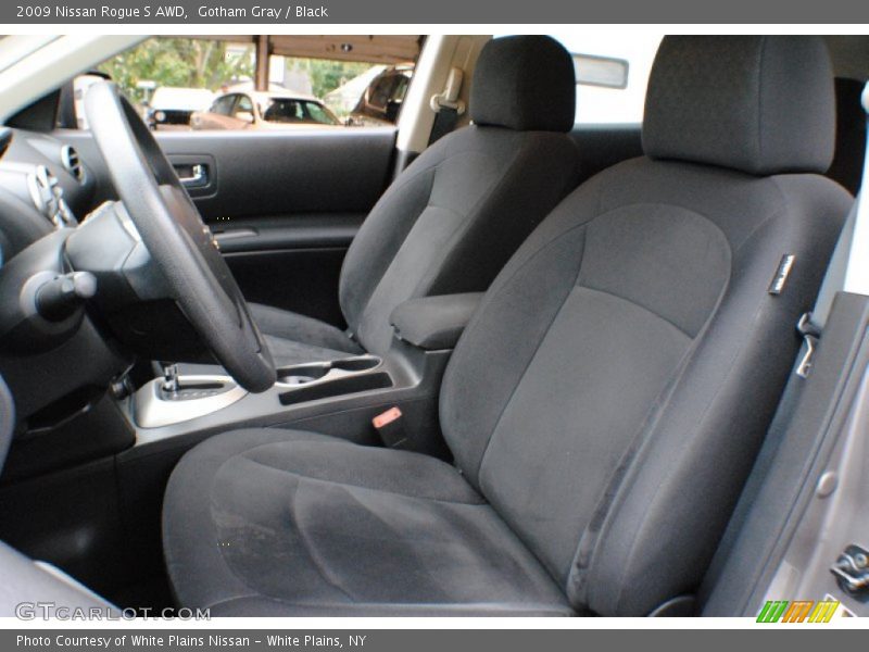 Gotham Gray / Black 2009 Nissan Rogue S AWD