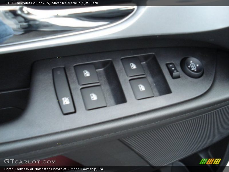 Silver Ice Metallic / Jet Black 2013 Chevrolet Equinox LS