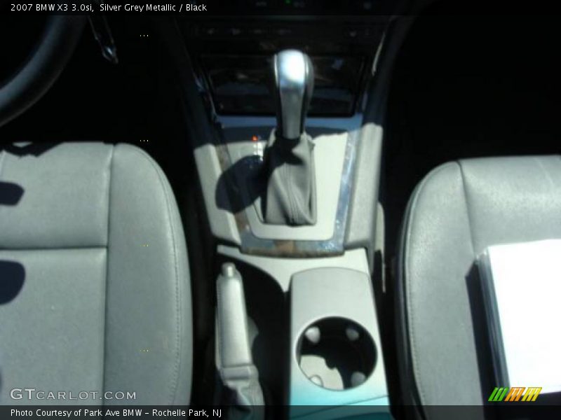 Silver Grey Metallic / Black 2007 BMW X3 3.0si