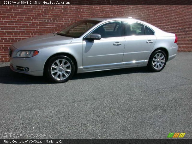 Silver Metallic / Sandstone 2010 Volvo S80 3.2
