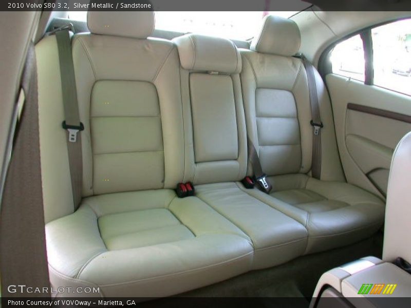 Rear Seat of 2010 S80 3.2