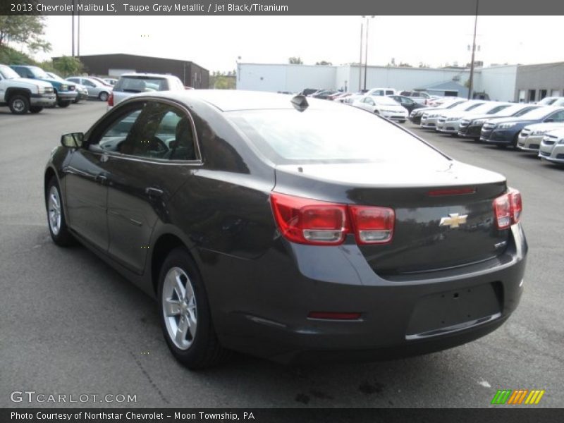 Taupe Gray Metallic / Jet Black/Titanium 2013 Chevrolet Malibu LS