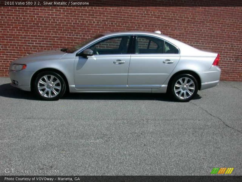 Silver Metallic / Sandstone 2010 Volvo S80 3.2