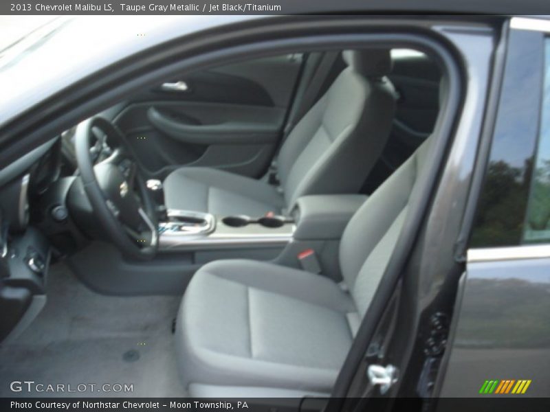 Taupe Gray Metallic / Jet Black/Titanium 2013 Chevrolet Malibu LS