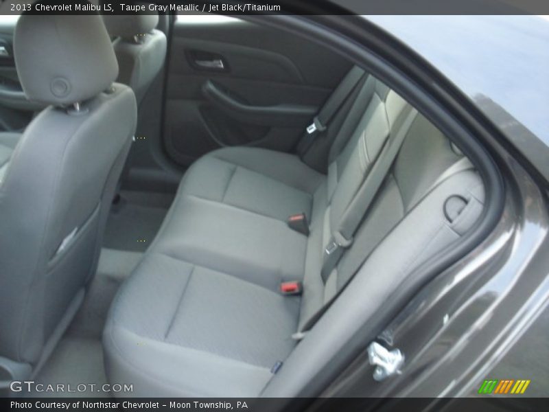 Taupe Gray Metallic / Jet Black/Titanium 2013 Chevrolet Malibu LS