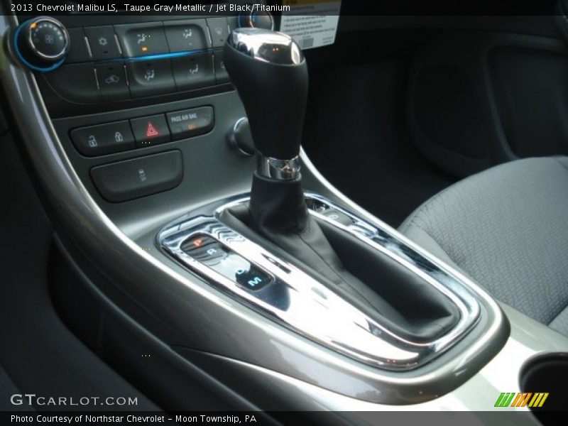 Taupe Gray Metallic / Jet Black/Titanium 2013 Chevrolet Malibu LS