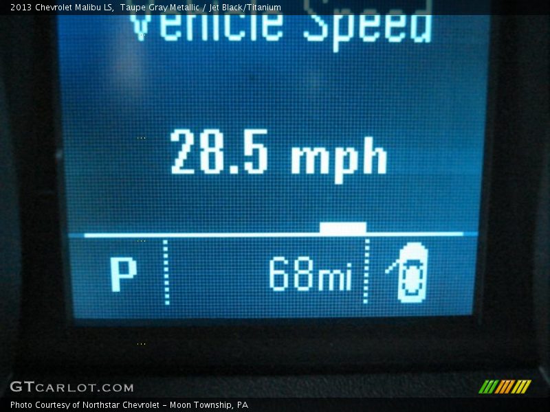 Taupe Gray Metallic / Jet Black/Titanium 2013 Chevrolet Malibu LS