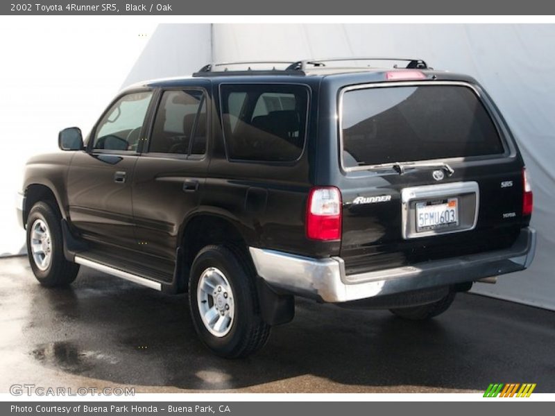 Black / Oak 2002 Toyota 4Runner SR5