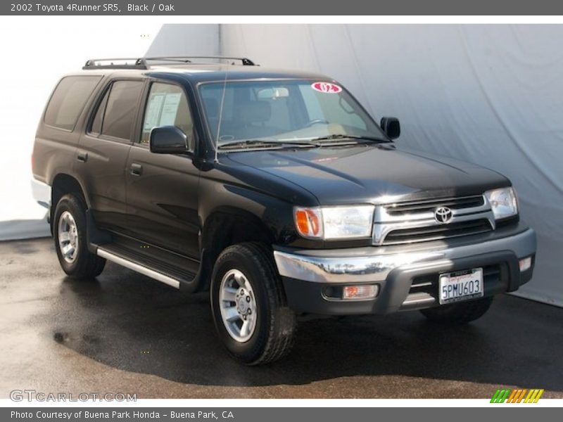 Black / Oak 2002 Toyota 4Runner SR5