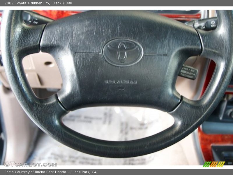 Black / Oak 2002 Toyota 4Runner SR5