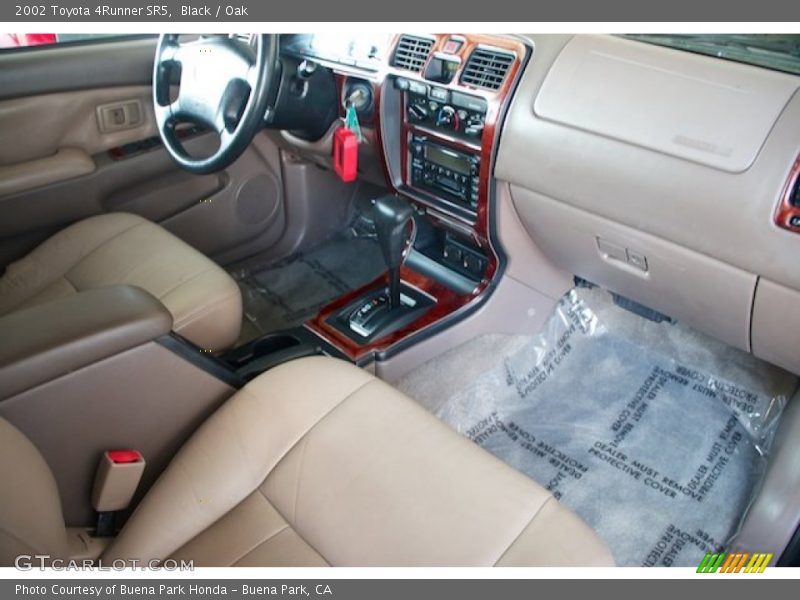 Black / Oak 2002 Toyota 4Runner SR5