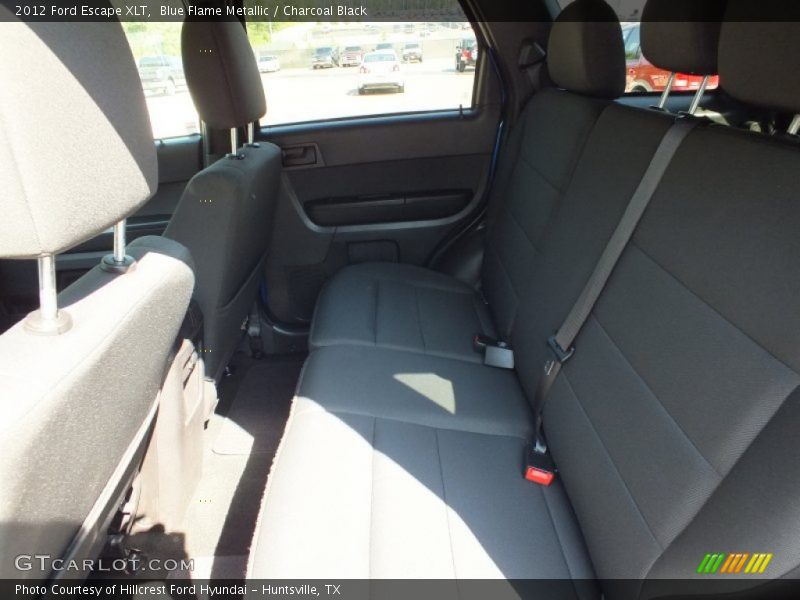 Blue Flame Metallic / Charcoal Black 2012 Ford Escape XLT
