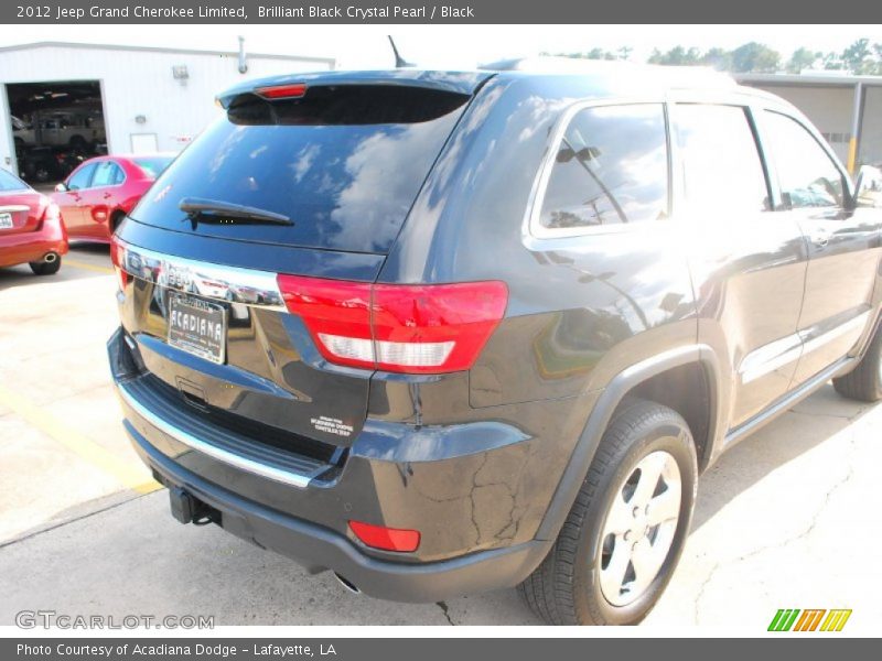 Brilliant Black Crystal Pearl / Black 2012 Jeep Grand Cherokee Limited