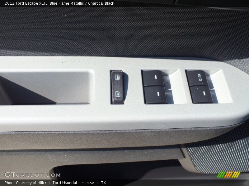Blue Flame Metallic / Charcoal Black 2012 Ford Escape XLT