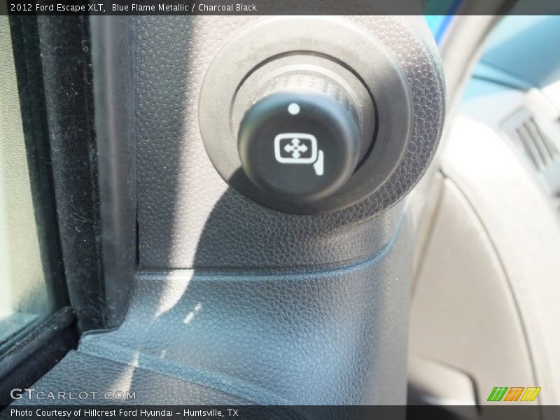 Blue Flame Metallic / Charcoal Black 2012 Ford Escape XLT