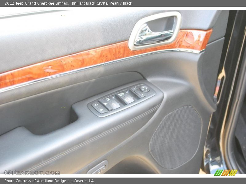Brilliant Black Crystal Pearl / Black 2012 Jeep Grand Cherokee Limited