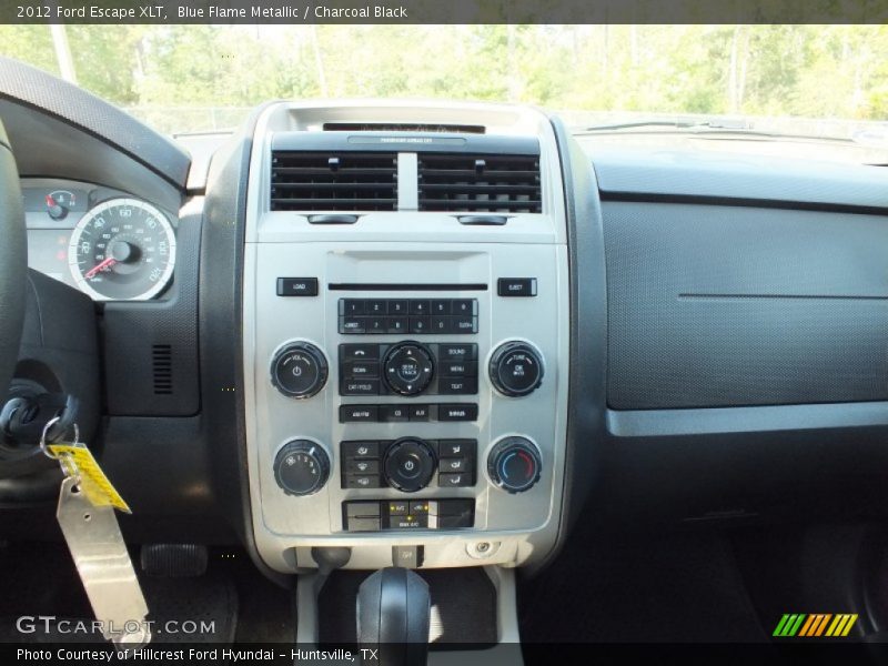 Blue Flame Metallic / Charcoal Black 2012 Ford Escape XLT