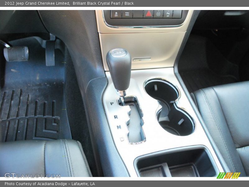 Brilliant Black Crystal Pearl / Black 2012 Jeep Grand Cherokee Limited