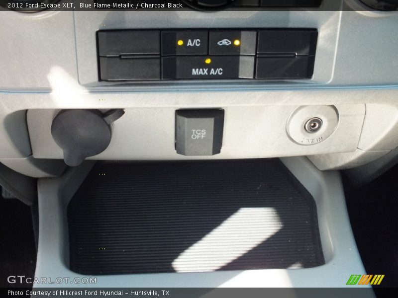 Blue Flame Metallic / Charcoal Black 2012 Ford Escape XLT