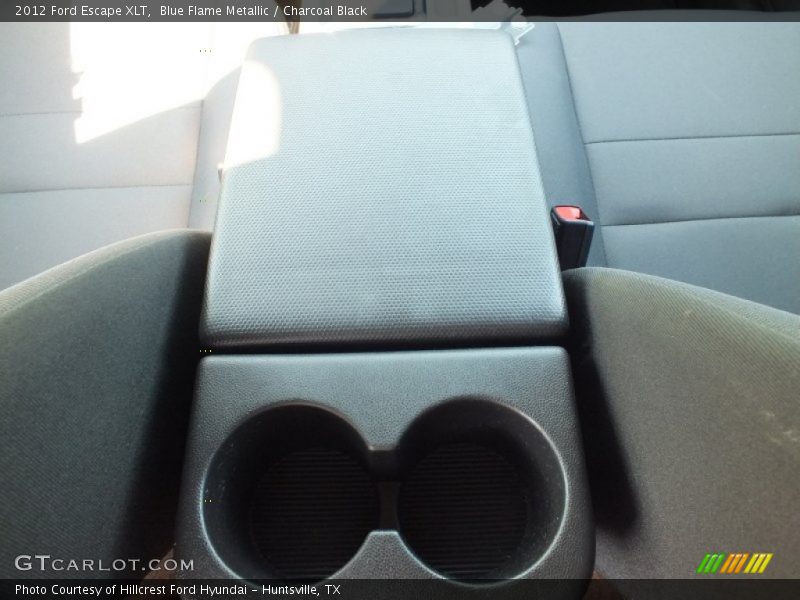 Blue Flame Metallic / Charcoal Black 2012 Ford Escape XLT