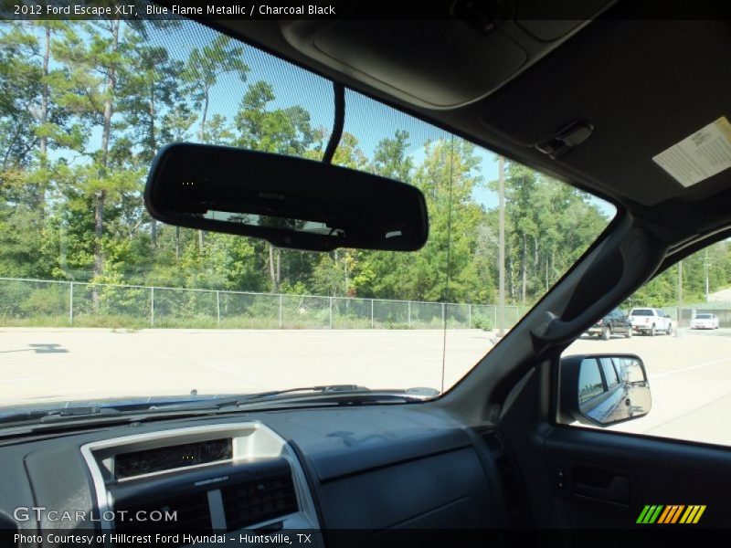 Blue Flame Metallic / Charcoal Black 2012 Ford Escape XLT