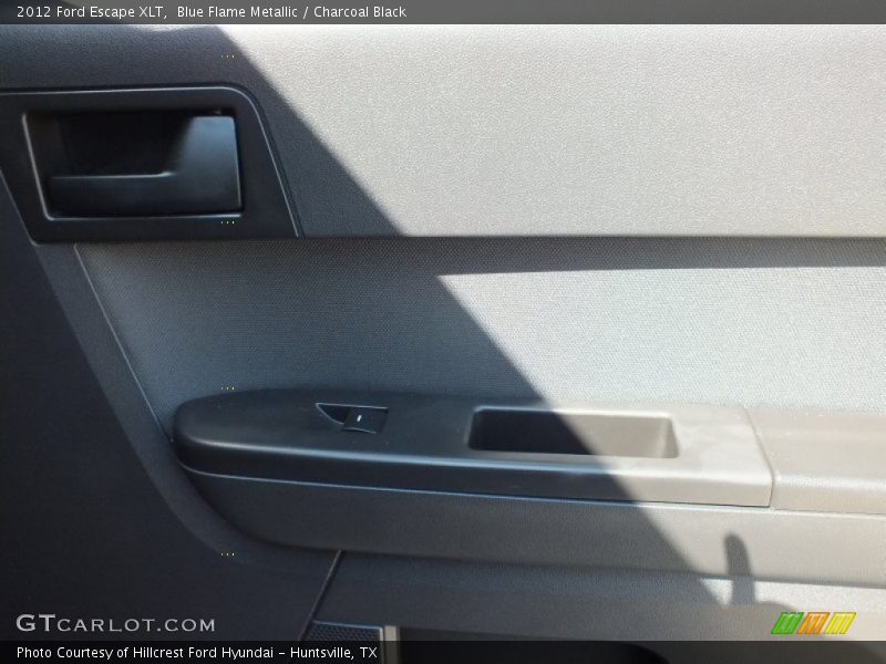 Blue Flame Metallic / Charcoal Black 2012 Ford Escape XLT