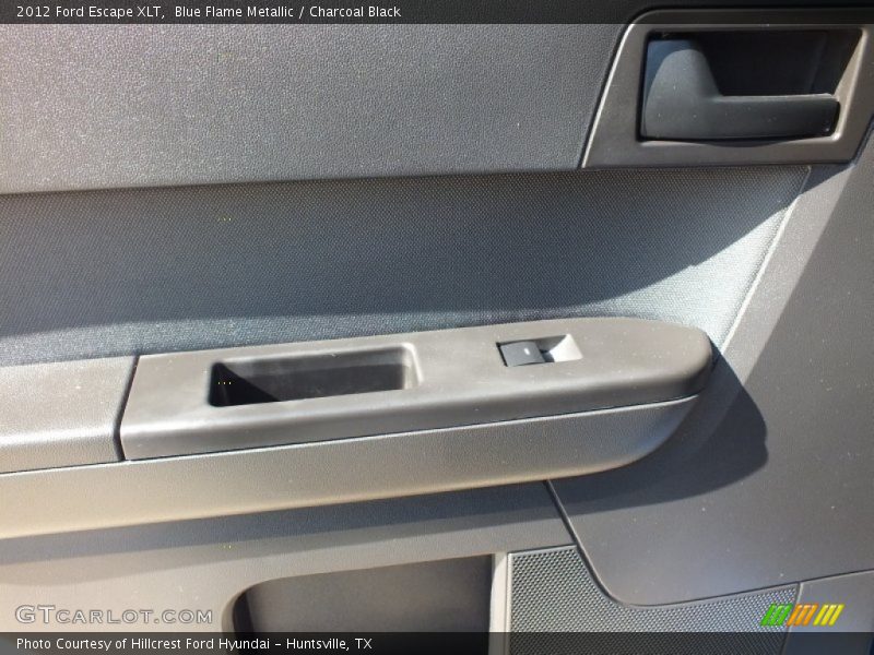 Blue Flame Metallic / Charcoal Black 2012 Ford Escape XLT
