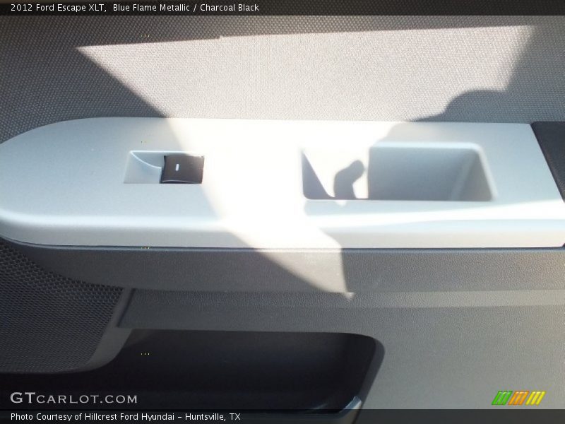 Blue Flame Metallic / Charcoal Black 2012 Ford Escape XLT
