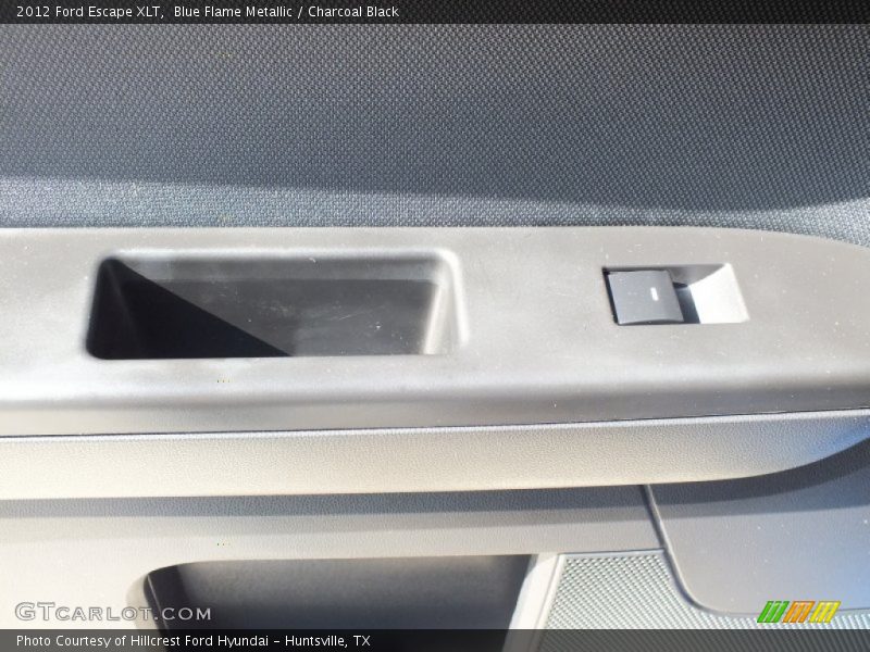 Blue Flame Metallic / Charcoal Black 2012 Ford Escape XLT