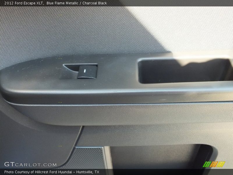 Blue Flame Metallic / Charcoal Black 2012 Ford Escape XLT