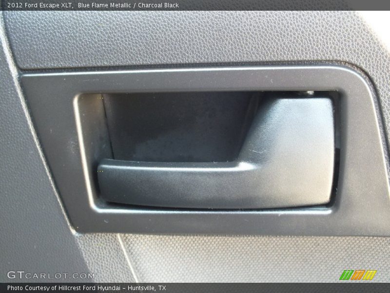 Blue Flame Metallic / Charcoal Black 2012 Ford Escape XLT