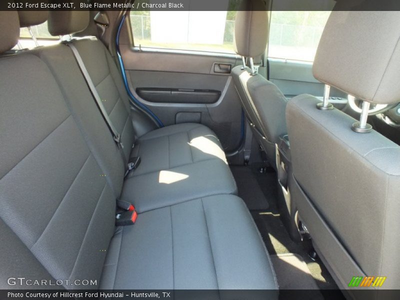 Blue Flame Metallic / Charcoal Black 2012 Ford Escape XLT