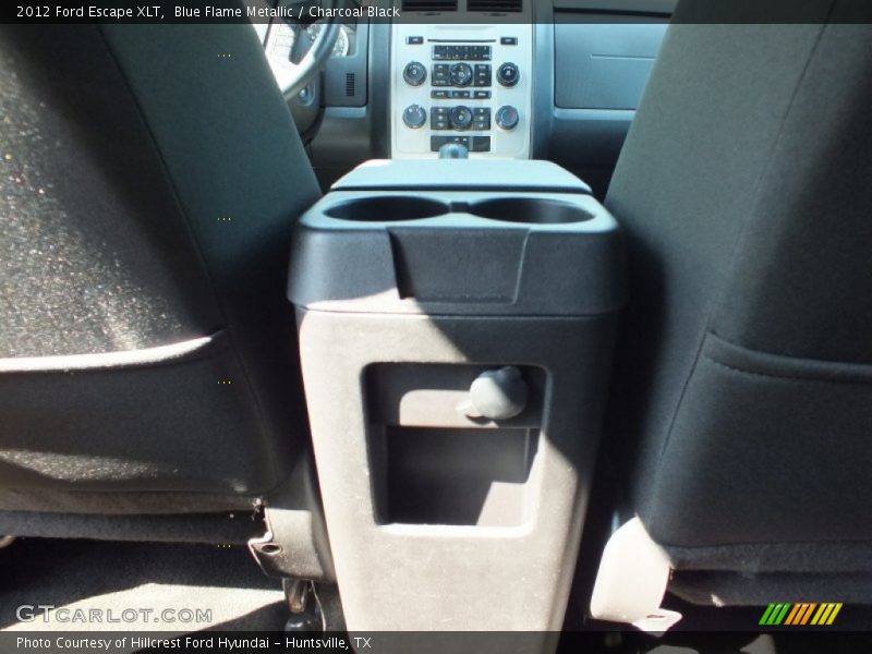 Blue Flame Metallic / Charcoal Black 2012 Ford Escape XLT