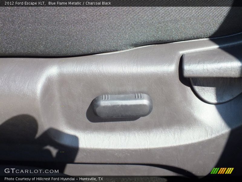 Blue Flame Metallic / Charcoal Black 2012 Ford Escape XLT