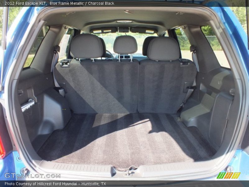 Blue Flame Metallic / Charcoal Black 2012 Ford Escape XLT