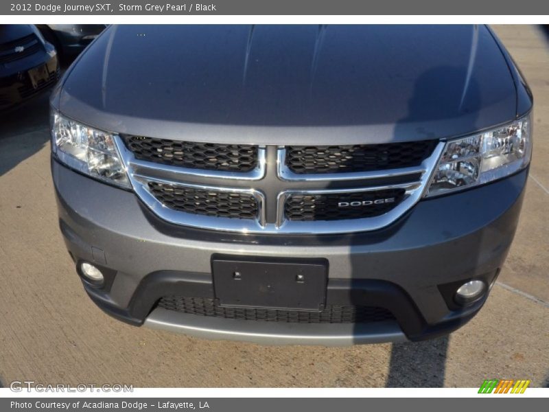 Storm Grey Pearl / Black 2012 Dodge Journey SXT