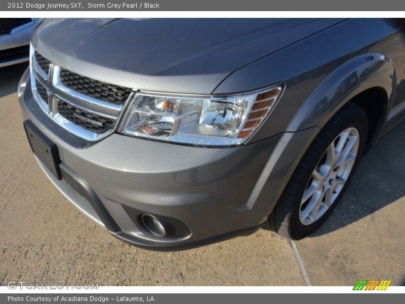 Storm Grey Pearl / Black 2012 Dodge Journey SXT