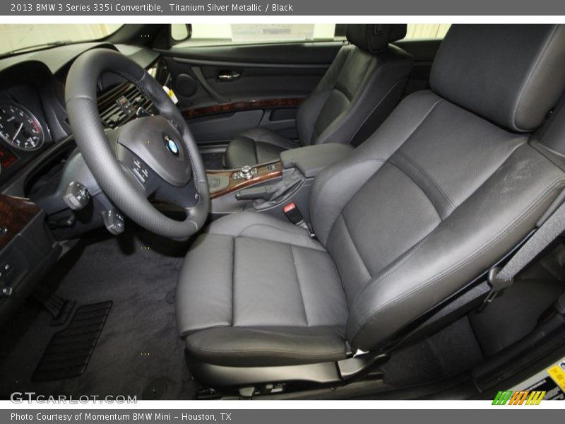  2013 3 Series 335i Convertible Black Interior