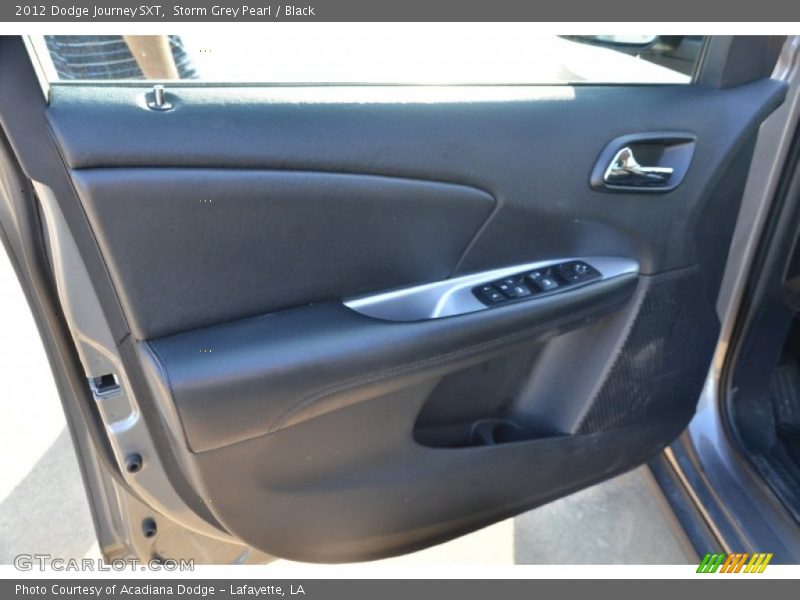 Storm Grey Pearl / Black 2012 Dodge Journey SXT
