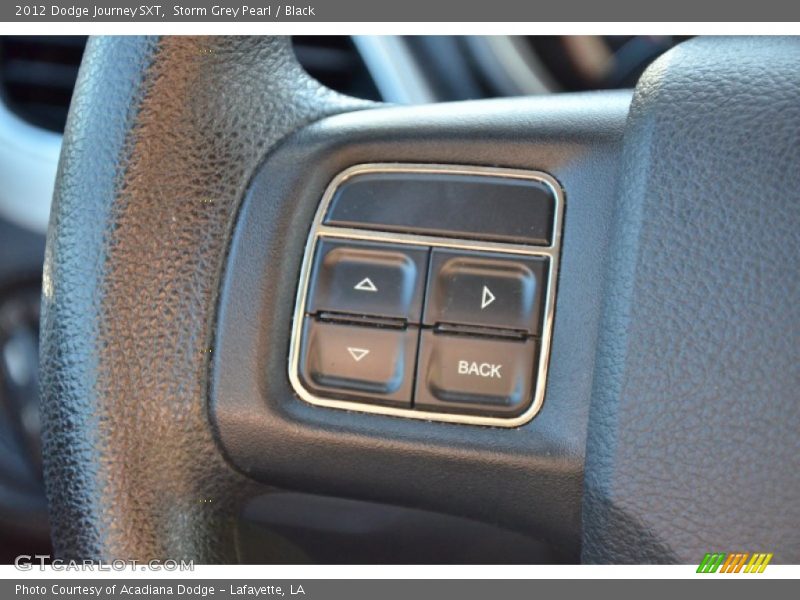 Storm Grey Pearl / Black 2012 Dodge Journey SXT