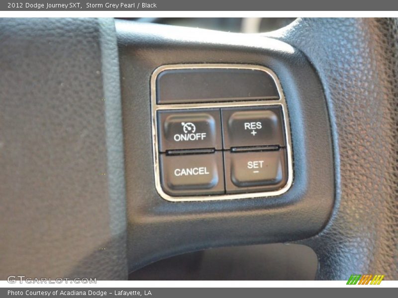 Storm Grey Pearl / Black 2012 Dodge Journey SXT