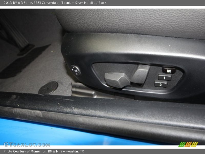 Titanium Silver Metallic / Black 2013 BMW 3 Series 335i Convertible