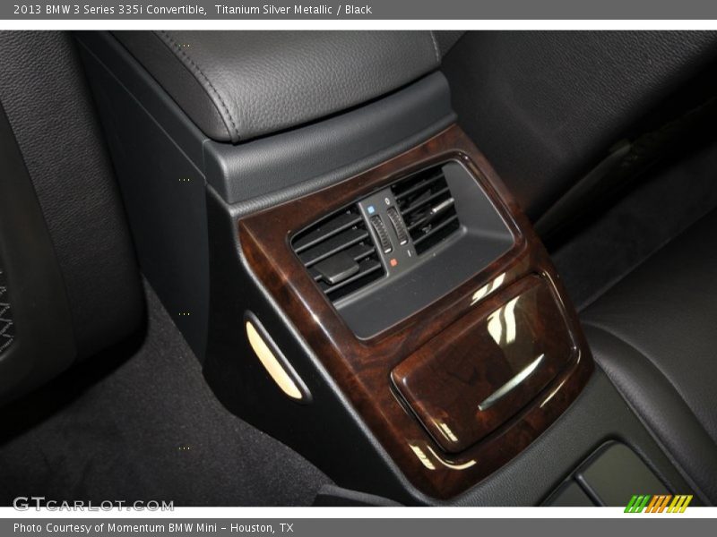 Titanium Silver Metallic / Black 2013 BMW 3 Series 335i Convertible