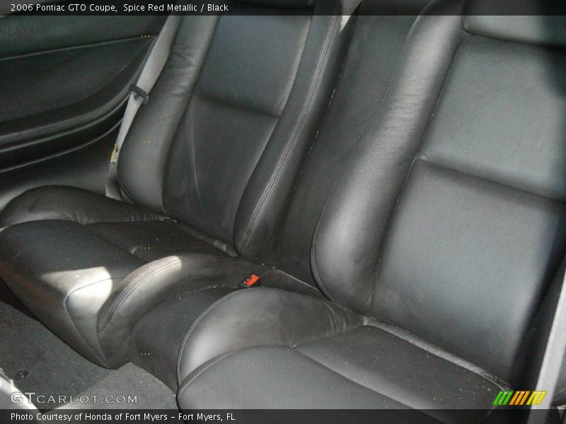 Spice Red Metallic / Black 2006 Pontiac GTO Coupe