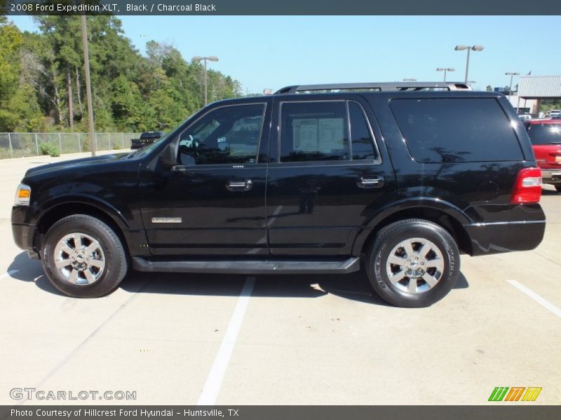 Black / Charcoal Black 2008 Ford Expedition XLT