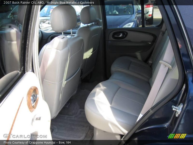Midnight Blue Metallic / Cashmere 2007 Buick Rainier CXL AWD