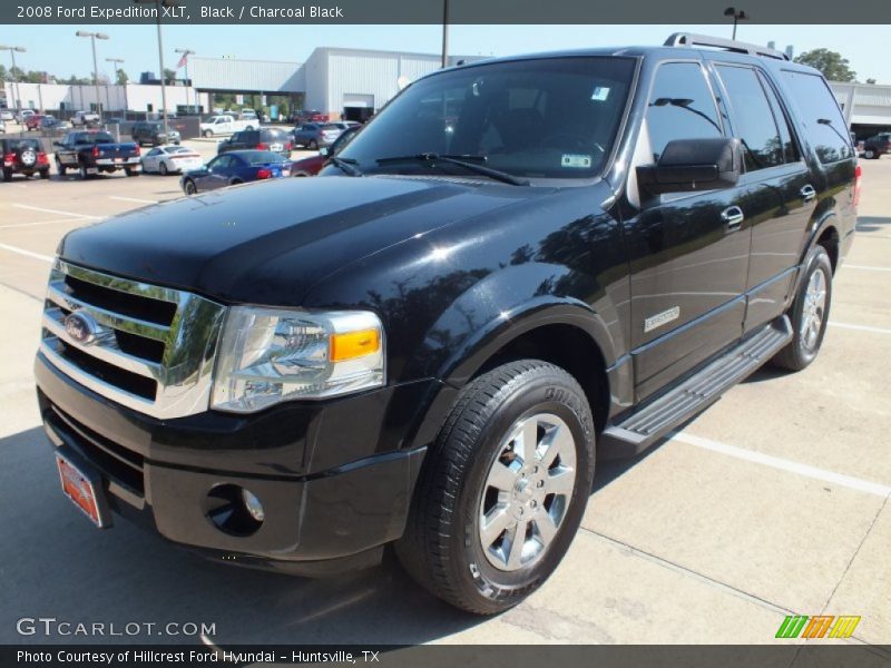 Black / Charcoal Black 2008 Ford Expedition XLT