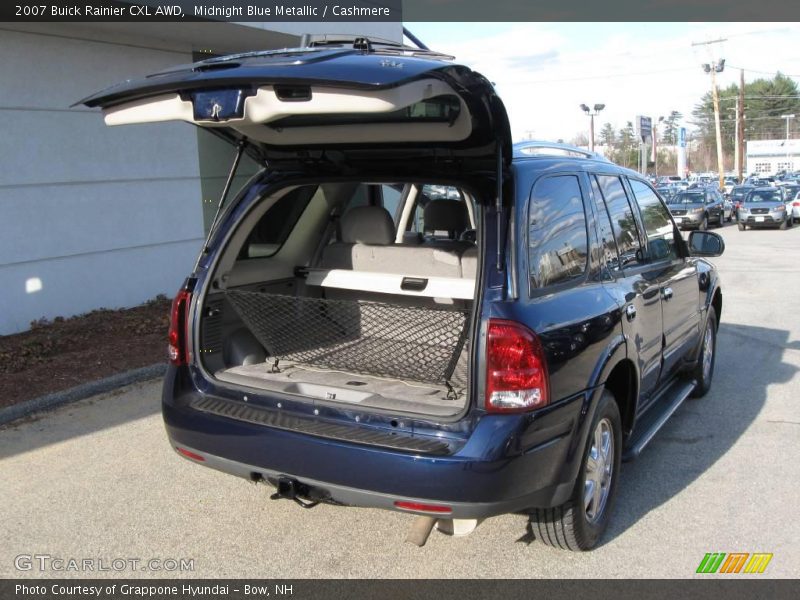 Midnight Blue Metallic / Cashmere 2007 Buick Rainier CXL AWD