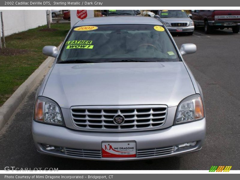 Sterling Metallic / Dark Gray 2002 Cadillac DeVille DTS