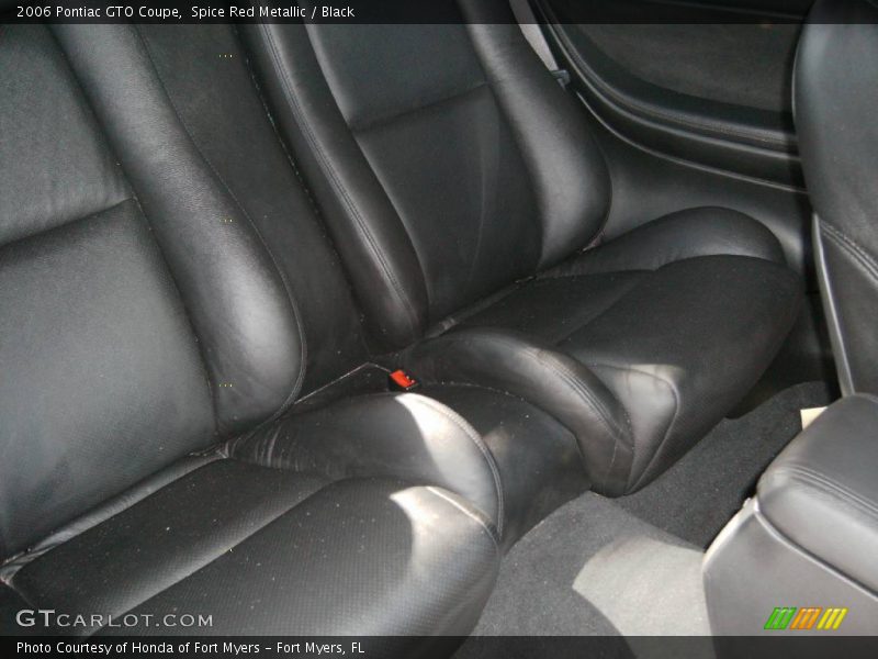 Spice Red Metallic / Black 2006 Pontiac GTO Coupe
